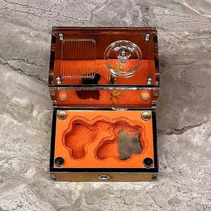 Nistkasten-Formicarium-Haus – Acryl-Ameisenzuchtnest mit 18-ml-Wasserturm, Erweiterungsanschluss & <span class=keywords><strong>Mini</strong></span>-<span class=keywords><strong>Terrarium</strong></span> für Schulwissenschaften - Product Image 1