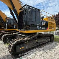 Excavatrice CAT 349D2L d'occasion, en stock, prête à l'emploi, prix compétitif pour les travaux de carrière et de terrassement
