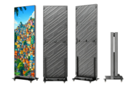 Écran d'affichage LED pliable Yake P1.25, support d'affichage numérique portable pour la publicité