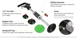 Kit d'outils pour la réparation de carrosserie automobile, avec ventouse pneumatique, haute efficacité. - Product Image 4