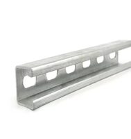 Canaux C en acier HDG pré-galvanisé de haute qualité Entretoise dos à dos spécifiée par la norme ANSI