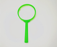 3X Magnifying Glass Reading Handheld Magnifier Black Blue pink Red Handle Plastic Magnifier