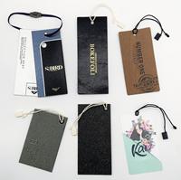 Conception gratuite de vêtements Vente directe d'usine Vêtements personnalisés Etiquettes de logo pour vêtements Etiquettes à suspendre pour vêtements