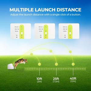 Nuevo lanzador automático de pelotas para perros medianos y grandes, lanzador interactivo de pelotas para perros, máquina de pelotas de tenis con estimulación mental - Product Image 4