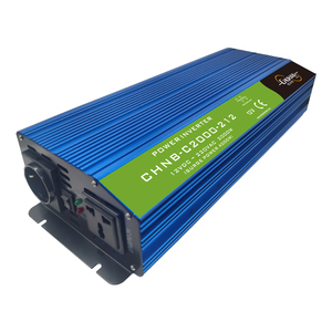 หม้อแปลงไฟฟ้าโซลาร์เซลล์แบบ Pure Sine Wave เฟสเดียว 10000W 2000W 5000W 12V 24V 48V AC 110V 220V สำหรับยานยนต์และอุตสาหกรรม รุ่น CHNB-C2000 - Product Image 4