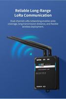 Alarma de Detección de Fugas de Agua para Cuartos IT SHOONIS, Tecnología LoRa, Respuesta Rápida Multipunto, 9~27VDC, Montaje en Riel DIN/Perforación