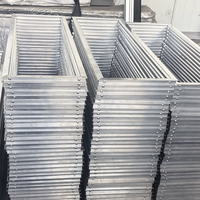 Ventanas de malla de pantalla de aleación de aluminio estándar europeo industrial moderno marcos de ventana pequeña para tornillo de decoración de puerta de garaje