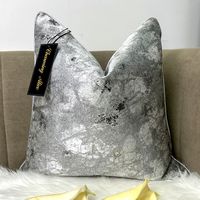 Housse de coussin décorative pour la maison, 100% polyester jacquard, coussin de luxe pour le salon