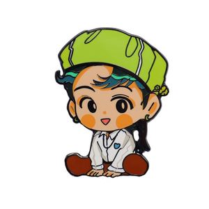 Épinglette en émail souple personnalisée avec logo de dessin animé, badge métallique sur mesure, épinglettes de revers, sans minimum de commande - Product Image 4