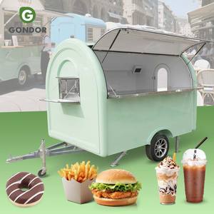 Camión de Comida Eléctrico Comercial con Cocina Completa, Remolque para Flores, Tacos y Café, en Venta - Product Image 1