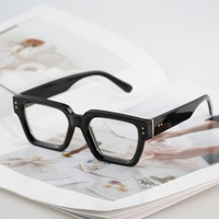 Gafas Ópticas Cuadradas de Alta Calidad al por Mayor de China, Monturas de Gafas Clásicas Negras de Diseñador Óptico, Moda al por Mayor 2026