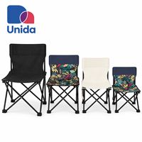 Tabouret pliant contemporain en aluminium durable, léger et portable, pour jardin, camping, plage, pique-nique, mobilier d'extérieur