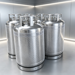 Serbatoio di Stoccaggio Criogenico Verticale da <span class=keywords><strong>500L</strong></span> per O2 Liquido, per Applicazioni Mediche - Product Image 4
