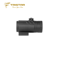 Tristar Red Dot Flip-to-Side Magnifier EagleTalon 3X26 Scope With Red Illuminated Etched Reticle for Hunting and Precision