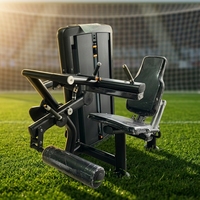 Machine de musculation professionnelle XZ07 pour extensions et curls des jambes, double fonction, équipement de gym sélectionnable pour la vente en gros