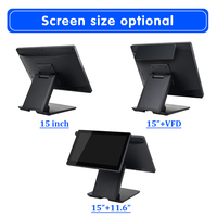 Máquinas Registradoras de Efectivo con Pantalla Táctil Capacitiva para Restaurantes, Sistema POS con Windows, Terminal para Negocios
