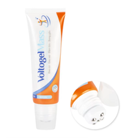 Tubes de massage cosmétiques de 50 ml et 60 ml avec 5 billes roulantes pour produits soulageant la douleur