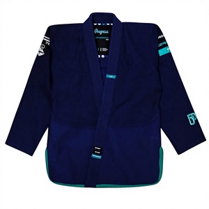 Custom Logo BJJ <strong>Gi</strong> Wholesale Jiu Jitsu Kimono 160g Polyester/Cotton Lightweight Loose Fit Ripstop for Men &amp; Women - Product Image 1