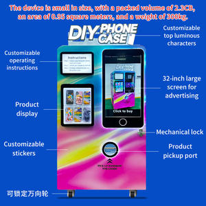 Imprimante de coques de téléphone mobiles UV automatique avancée, personnalisable, OEM ODM, pour distributeur automatique de coques de téléphone commerciales, Red Rabbit - Product Image 4