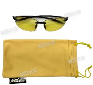 Rimless Frame Driving Glasses UV400 Protection Mirror Lens Shades Sport polarized Custom sunglasses men