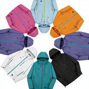 <span class=keywords><strong>Chaqueta</strong></span> Softshell OEM Informal Ligera Unisex con Capucha <span class=keywords><strong>y</strong></span> Cremallera <span class=keywords><strong>para</strong></span> Senderismo, Camping <span class=keywords><strong>y</strong></span> Deportes al Aire Libre, Multicolor, Impermeable <span class=keywords><strong>y</strong></span> Cortavientos - Product Image 1
