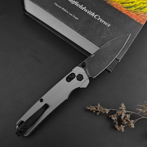 Navaja Plegable BEL AIR 6105 para Camping, Supervivencia y Rescate, Acero D2, Mango de Aleación de Aluminio T6, para Caza al Aire Libre, EDC, Portátil, DIY, OEM - Product Image 5