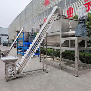 Mélangeur à ruban horizontal hélicoïdal OCEAN 1 tonne pour bombes de bain, mélangeur de poudre, machine à mélanger la poudre - Product Image 4