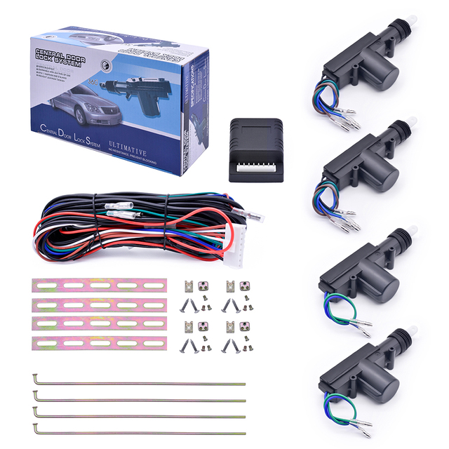 Universal Car Remote Central Door Locking System Remote Control Car Center Lock 4 Doors for Cars 12v