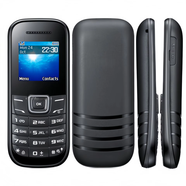 Mobile Phone Original 1200 1205Y 1207Y B310 B312 B315 Dual SIM Card Bar Feature Phone with TFT Display Spreadtrum 6531 Platform