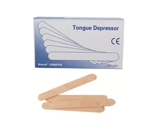 Espátula de Madera Desechable para Cera, Depresor de Lengua, Cosmética para Uso en Consultorio - Product Image 1