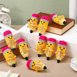 Lápices <span class=keywords><strong>de</strong></span> Ganchillo Positivos, Regalos para Maestros <span class=keywords><strong>de</strong></span> <span class=keywords><strong>Preescolar</strong></span>, Regalos <span class=keywords><strong>de</strong></span> Agradecimiento para Maestros, <span class=keywords><strong>Regalo</strong></span> <span class=keywords><strong>de</strong></span> Regreso a Clases, Lápiz <span class=keywords><strong>de</strong></span> Peluche Kawaii <span class=keywords><strong>de</strong></span> Ganchillo - Product Image 6