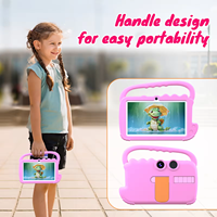 Meilleur cadeau pour enfants, tablette éducative Android 12.0 Allwinner 7 pouces, écran capacitif, 4 Go de RAM, WiFi, batterie 6000 mAh, pour enfants