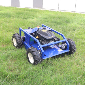 Tondeuse à gazon robotisée télécommandée, homologuée CE EPA, pour tous terrains, avec chenilles en caoutchouc agricoles - Product Image 6