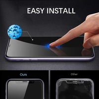 9H 2.5D HD Film en verre trempé transparent bord à bord pour iPhone 17 Air 16 15 13 Pro Max 12 11pro 14 Protecteur d'écran en verre trempé