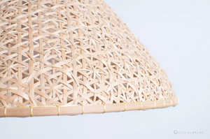 โคมไฟไม้ไผ่ โคมไฟห้อยเพดาน งานฝีมือ โคมไฟครัวไทย โคมไฟแขวนตกแต่งบ้าน ผู้ผลิต OEM เวียดนาม - Product Image 4