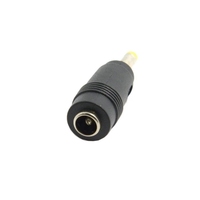 Adaptateur de connecteur mâle 4,0 x 1,7 mm vers femelle 5,5 x 2,1 mm pour PSP Sony Laptop