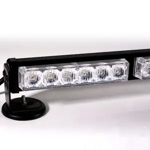 Hochs ichtbarer Verkehrs berater Blitzlicht leiste 44 ''42leds rot und blau blinkendes Poli-Licht LED-Warn licht leiste für Auto