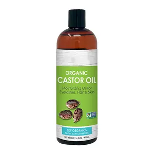 body massage caster oil 100% pure natural black castor oil