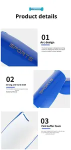 Espinilleras de Fútbol Ligeras de PP, Resistentes a Impactos, para Protección de Piernas, para Jóvenes y Hombres, Entrenamiento de Fútbol - Product Image 4