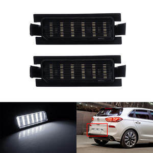 Luz LED para Matrícula Hyundai I30 GD Accent, Blanca, 12V, Carcasa Transparente, Estilo Lujoso, 50000H de Duración - Product Image 2