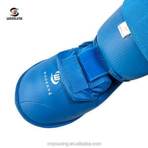 Protetores de Canela e Pé Woosung WKF para Artes Marciais e Karatê - Product Image 5