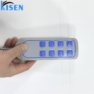 KISEN Modern Electric Foot Control Optional Curved Lash Beds Luxury Professional Massage Beds Head Spa 4 Motor Beauty Bed - Product Image 5