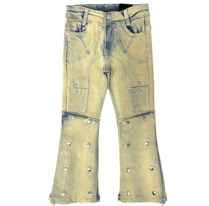 El Último Diseño de Jeans Elásticos para Niños, Jeans Casuales y Holgados para Niños Pequeños - Product Image 5