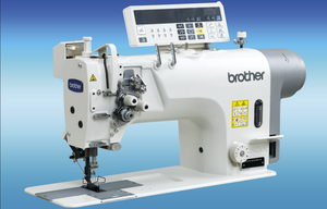 Machine à coudre à plat à double aiguille et grand crochet rotatif Brother T-8720C - Product Image 6