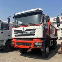 Camion à benne basculante d'occasion SHACMAN 10 roues 20 mètres cubes 6X6 de haute qualité, d'origine chinoise, le moins cher d'Afrique et de la Guyane, à vendre