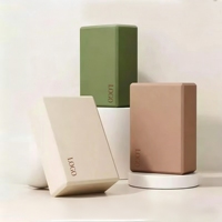 Bloc de yoga en EVA écologique haute densité, imprimé sur mesure, logo personnalisé, durable, toutes saisons, pour la remise en forme et l'exercice