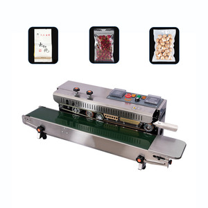 Machine de scellage à bande continue professionnelle pour usage commercial, machine de scellage thermique, machine de scellage plastique - Product Image 6
