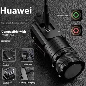 Personnalisation d'usine Camping en plein air randonnée éclairage pince de capuchon de corps en alliage d'aluminium lampe de poche LED USB Portable Rechargeable - Product Image 2