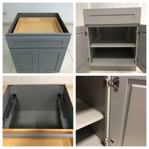 Vietnam Factory Wholesale Complete Kitchens Cabinet for <b>Small</b> Kitchen With Wall Hanging Cabinet - Product Image 4