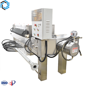 Kleine Labor membran filter presse aus Edelstahl Van Filter ausrüstung Filter presse Schlamm behandlungs ausrüstung - Product Image 2